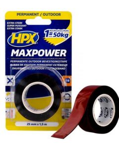 HPX MAX POWER OUTDOOR 1.5-MTR 25MM ZWART