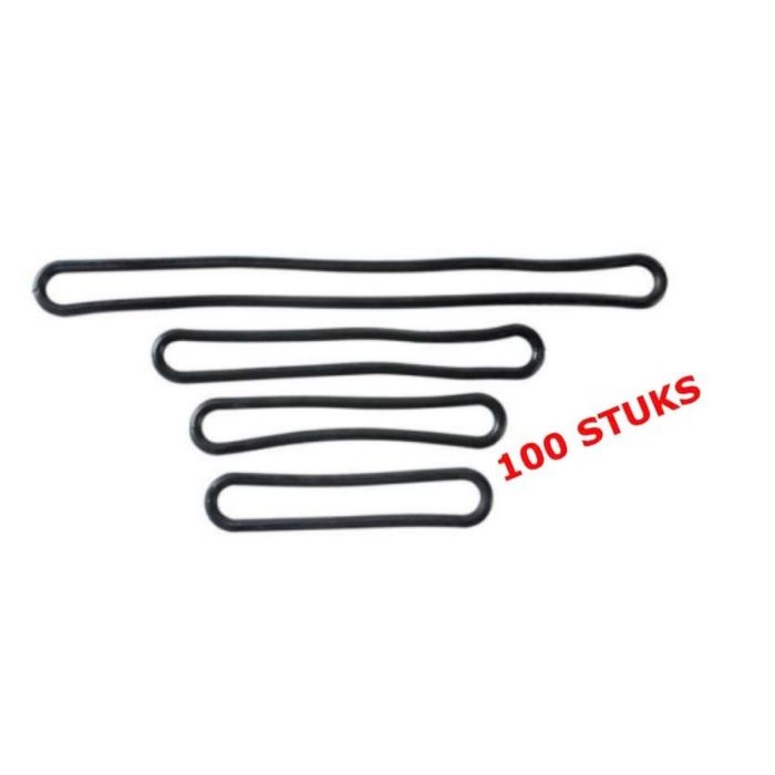 DEKKLEEDRUBBER 20 CM   100-STUKS