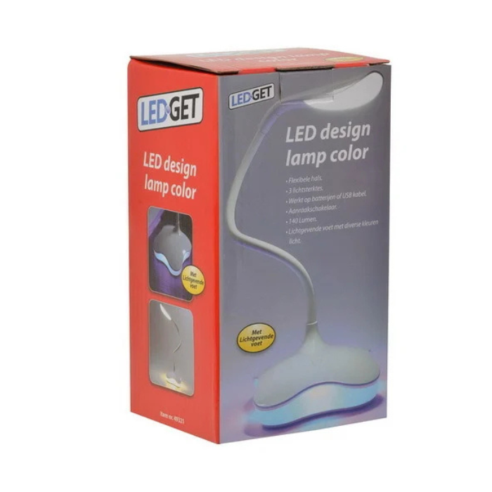 TAFELLAMP LEDGET LED DESIGN LAMP COLOR