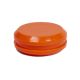 VLAGGENSTOKKNOP  7 CM ORANJE
