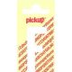 PLAKLETTER F 120MM WIT NOBEL