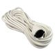 VERLENGKABEL 10-MTR 3X1.5 PVC WIT