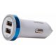 USB 12V AUTO OPLADER 2V 2.1A KOPP