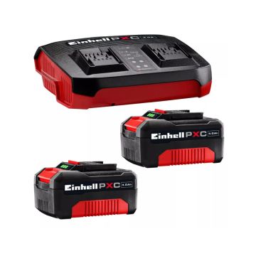 EINHELL PXC STARTER-KIT 2x4.0Ah+LADER