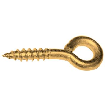 SCHROEFOOG 25X12X3.45 MM MESSING
