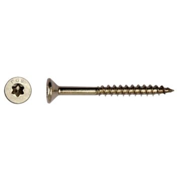 SPAANPL.SCHR 3.5 X 40 RVS TORX GK 200-ST