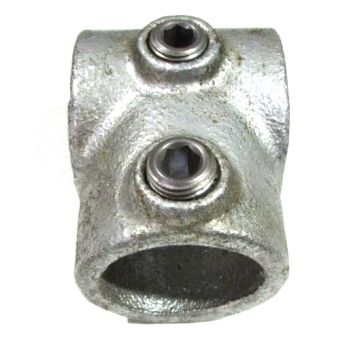 STEIGERBUISKOPPELING T-STUK KORT 26.9 MM