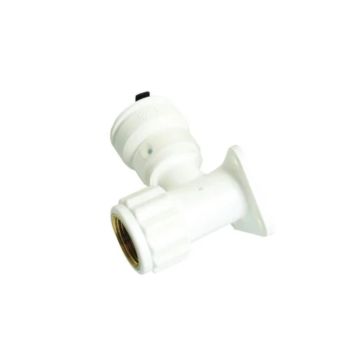HENCO VISION MUURPLAAT 16X1/2" BI