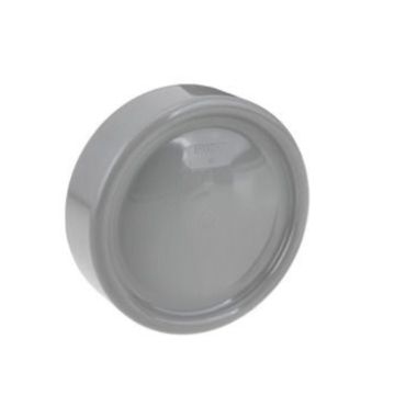 AFSLUITKAP 125MM PVC