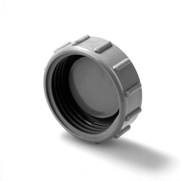 SCHROEFDEKSEL  50 MM V/SIFON