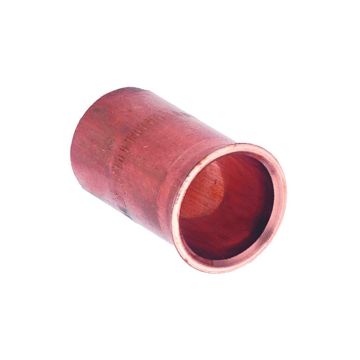 INSTEEKHULS 22 MM KOPER