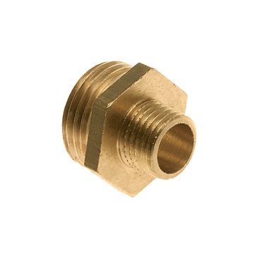 NIPPEL MESS. 1/4' X 1/8'  2XBU.DR NR.245