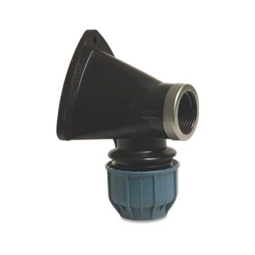 THYLEEN MUURPLAAT 25mm 3/4' 90'