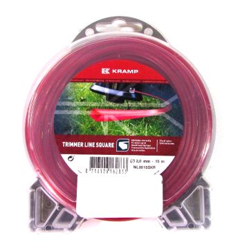 WEED-EATER DRAAD 2.4MM  15-M VIERK. ROOD