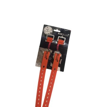 FIXPLUS STRAP 46CM ORANJE  2-STUKS