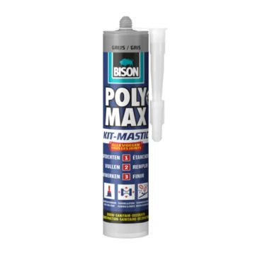 BISON POLY MAX KIT GRIJS 280 ML