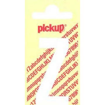 PLAKLETTER Z 90MM WIT NOBEL
