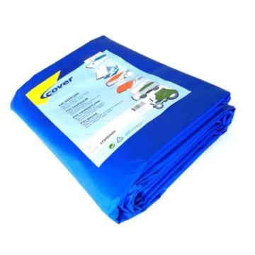DEKKLEED PVC  3X4 BLAUW 600 GRAM