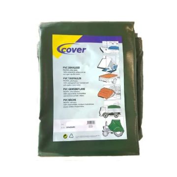 DEKKLEED PVC  4X6 GROEN 600 GRAM