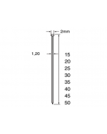 BRADS DUTACK 1.2X30 MM RVS 5000-ST