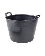 FLEXI TUB 42 LITER ZWART   GRIPLINE