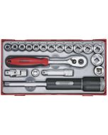 TT3819 DOPPENSET 3/8" 19-DLG TENG TOOLS