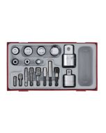 ADAPTERSET 17 DLG TC-TRAY TENG TOOLS