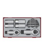 STUD & NUT SCHROEVEN SET TC-TRAY