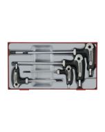 TTTX7 TORXSET T-HENDEL 7-DLG TENG TOOLS