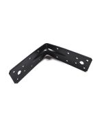 HOEKANKER 125X125X46 MET RIL  ZWART