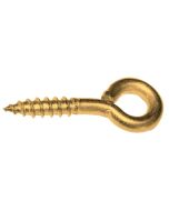 SCHROEFOOG 25X12X3.45 MM MESSING