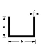 U-PROFIEL 25x25x25x2 KGW