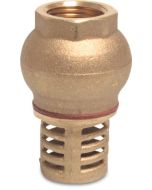 VOETKLEP MESSING 2,5' TYPE 140