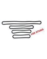 DEKKLEEDRUBBER 20 CM   100-STUKS