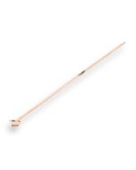 ONKRUIDBORSTEL MET SCRATCHER M/STEEL