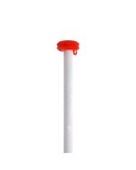 VLAGGENSTOK GEPLAST. 200CM