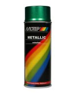 METALLIC SPRAY 400ML GROEN MOTIP