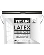 TEOLIN LATEX MUREN EN PLAFOND 10L WIT