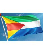 Bildtse vlag met wolken achtergrond