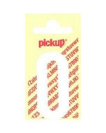 PLAKCIJFER 0 60 MM WIT NOBEL