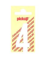 PLAKCIJFER 4 120 MM WIT NOBEL