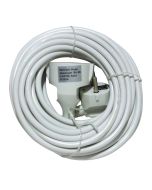 VERLENGKABEL 10-MTR 3X1 PVC WIT