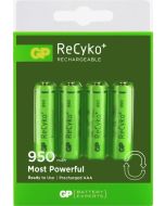 BATTERIJ OPLAADBAAR AAA 950mAH 4-ST GP