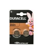 BATTERIJ 3V DL2025 LITHIUM DURACELL 2-ST