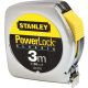 ROLBANDMAAT  3 MTR STANLEY POWERLOCK