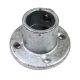 STEIGERBUISKOPPELING VOETPLAAT 33.7 MM
