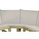 KUSSEN TAUPE HOEKELEMENT LOUNGEBANK
