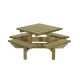 PICKNICKTAFEL KINDER VIERKANT 125x125 35