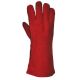 LASHANDSCHOENEN ROOD  MAAT XL