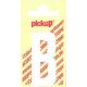 PLAKLETTER B 60 MM WIT NOBEL